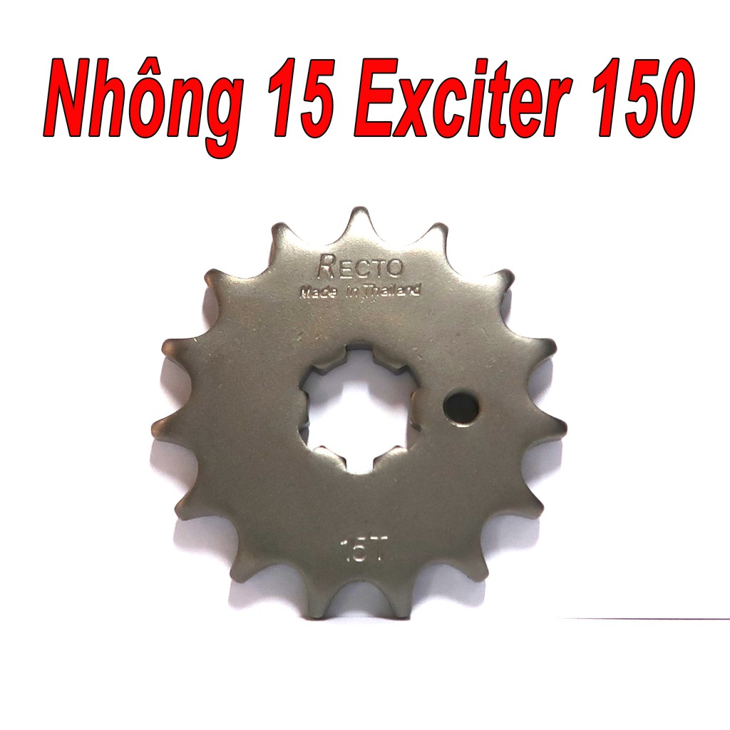 Nhông RECTO 15 Tăng Hậu Cho Exciter 150