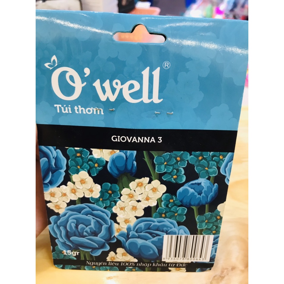 Túi thơm owell để phòng khách, nhà tắm, tủ quần áo...