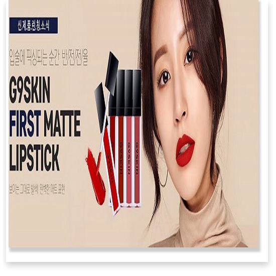 [Hợp đồng Mã GG] [Chính Hãng + Free Ship] Son Kem Lì Cực Lâu Trôi G9Skin First Lip Matte