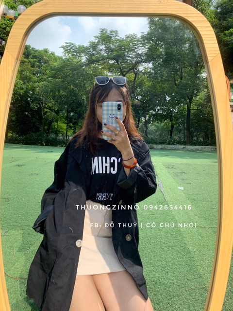 [Ảnh thật/Video] Áo Mangto kaki dáng dài Áo khoác ngoài | BigBuy360 - bigbuy360.vn