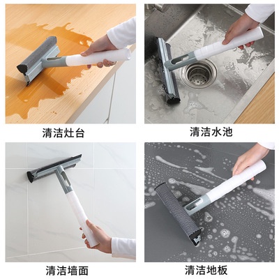 Cây Lau Kính Kèm Bình Xịt Có Gạt Nước Cây Lau Kính Cán Dài Cây Lau Kiếng Lau Kính Lau Sàn