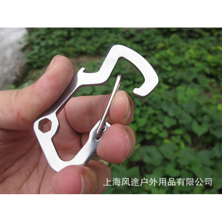 Móc khóa EDC đa năng thép không gỉ