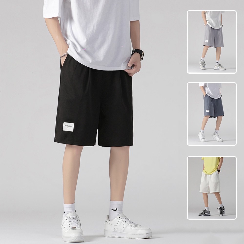 Quần Shorts Nam Trơn 1 Màu Basic Dáng Rộng Khỏe Khoắn Năng Động Thời Trang ZENKODLMEN QUAN SHORTS 9000017