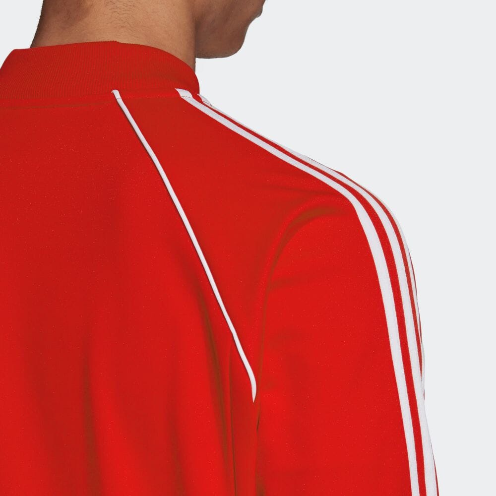 Áo Khoác Thể Thao Adidas Chính Hãng Màu Đỏ - Adidas SST Track Top -FM3809 -Sumo Authentic