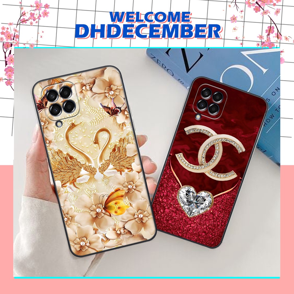 Ốp lưng Samsung M33 5G / M52 / M62/ M63 in hình hoa xinh xắn, hiện đại , thời trang ,phong cách