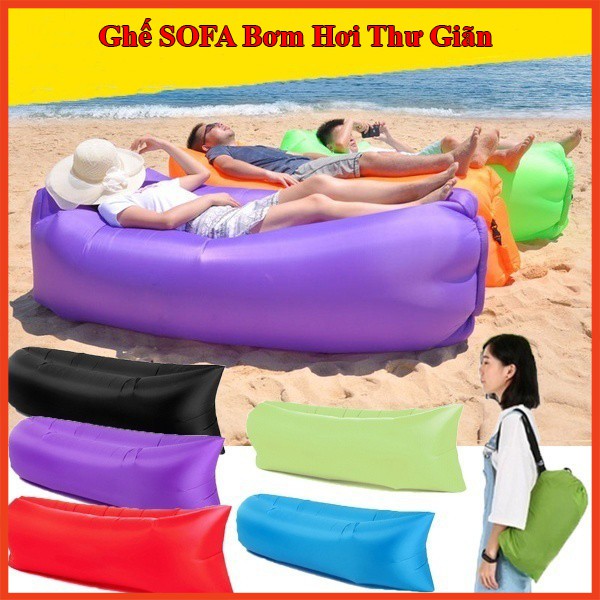 Ghế Sofa bơm hơi chống nước, bền bỉ, tiện dụng cho các hoạt động ngoài trời, dã ngoại