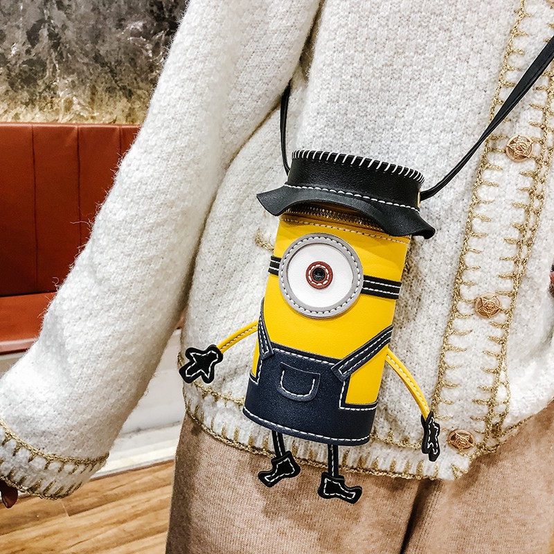 Túi Minion Handmade ❤️ Ebi Store - Freeship ❤️ Set Nguyên Liệu Tự Làm Túi Minon Khâu Tay Cực Đáng Yêu Siêu Ngầu