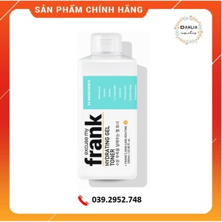 Toner cấp nước EXCUSE MY FRANK Hydrating Gel Toner 500ml
