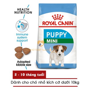 Thức ăn hạt cho chó con Royal Canin MINI PUPPY 8kg