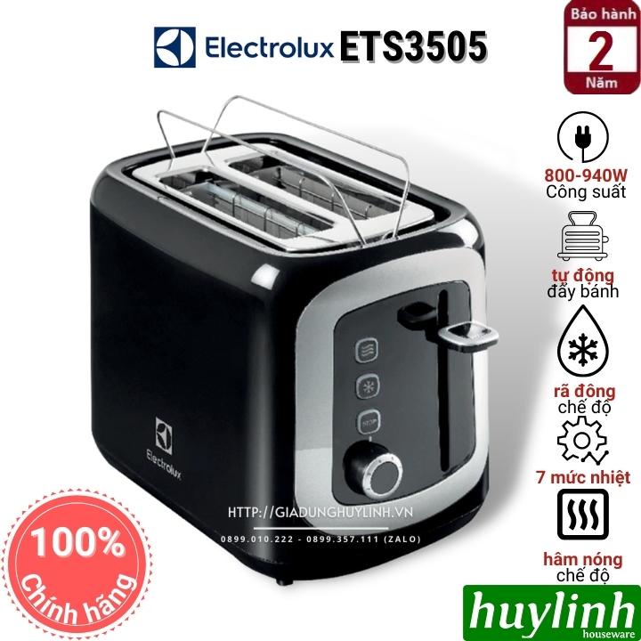 [Mã ELHAMS5 giảm 6% đơn 300K] Máy nướng bánh mì sandwich Electrolux ETS3505