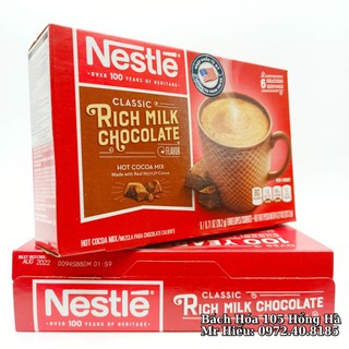[Hỏa Tốc] Cacao Nestle Classic Mỹ hộp 6 gói