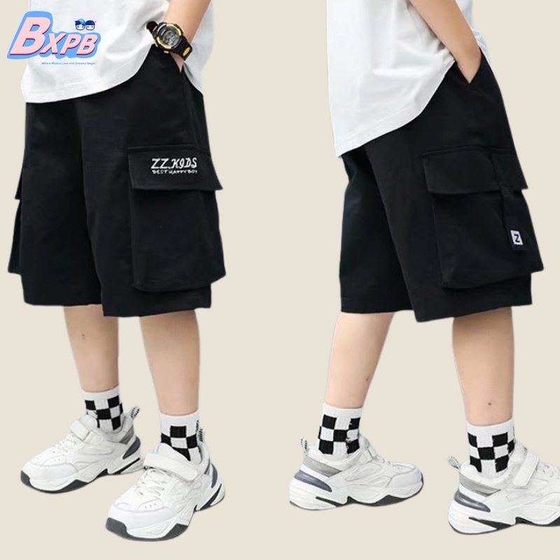 Quần short dáng suông BXPB có túi lớn thoải mái thời trang hè cho bé trai