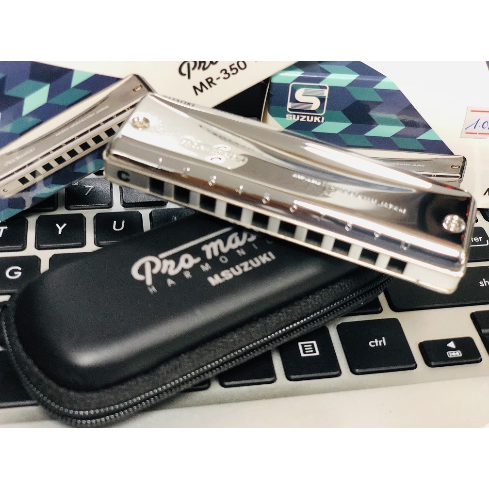 Kèn khẩu cầm Suzuki Diatonic Harmonica ProMaster MR-350 C