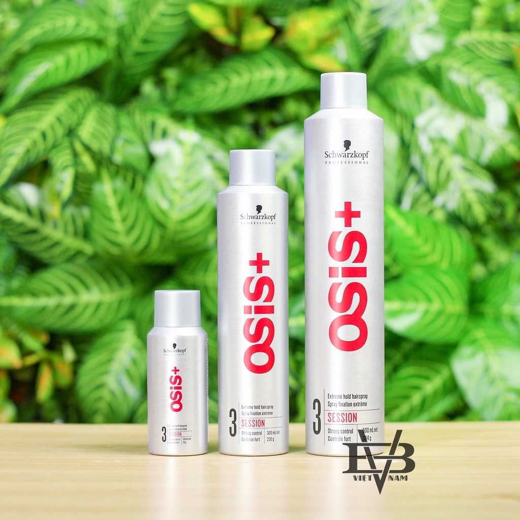 [CHÍNH HÃNG] Gôm osis+ 3 Session Finish 100ml, 300ml, 500ml 100% nhập khẩu Đức