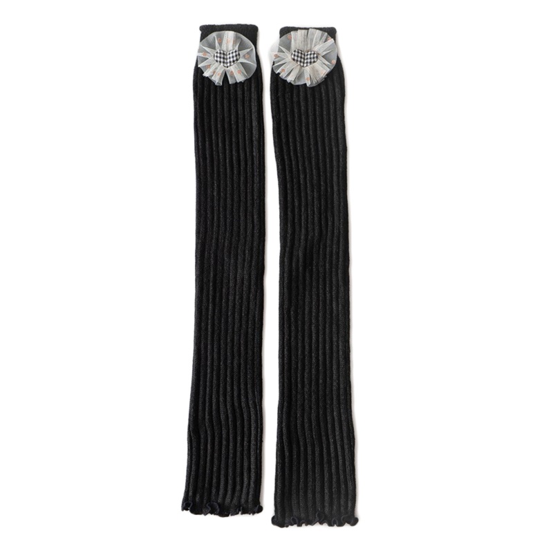 Tất Ống Chân Dệt Kim Giữ Ấm Mùa Đông Cho Nữ