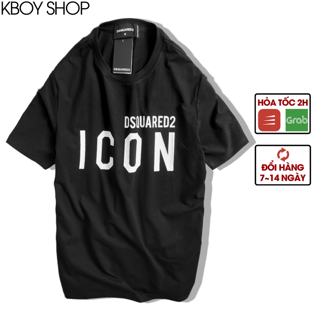Áo Thun Nam Tay Ngắn Kboy Shop Áo phông cổ tròn 100% Cotton dáng ôm phối cực cá tính - V104