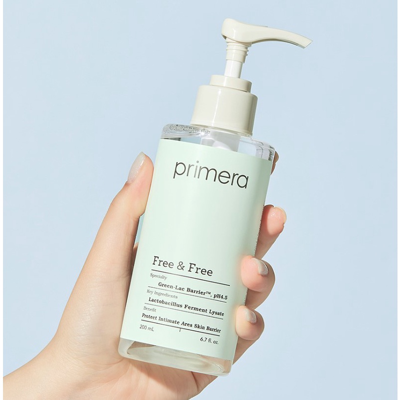 Dung dịch vệ sinh phụ nữ Primera Free & Free