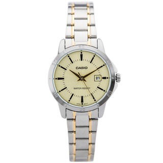 Đồng Hồ Nữ Dây Thép Casio LTP-V004SG-9AUDF