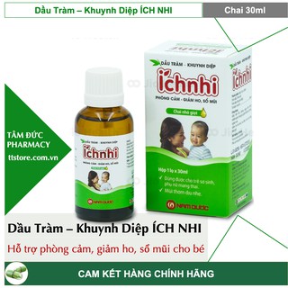 Dầu Tràm - Khuynh Diệp ÍCH NHI [Chai 30ml] - Nam Dược