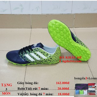 giày đá bóng (Tặng balo(túi) rút + vớ(tất) đá bóng)