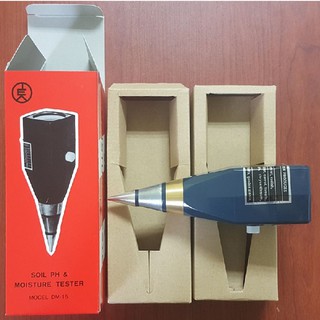 Máy đo độ ẩm và độ pH của đất Takemura, Model DM-15