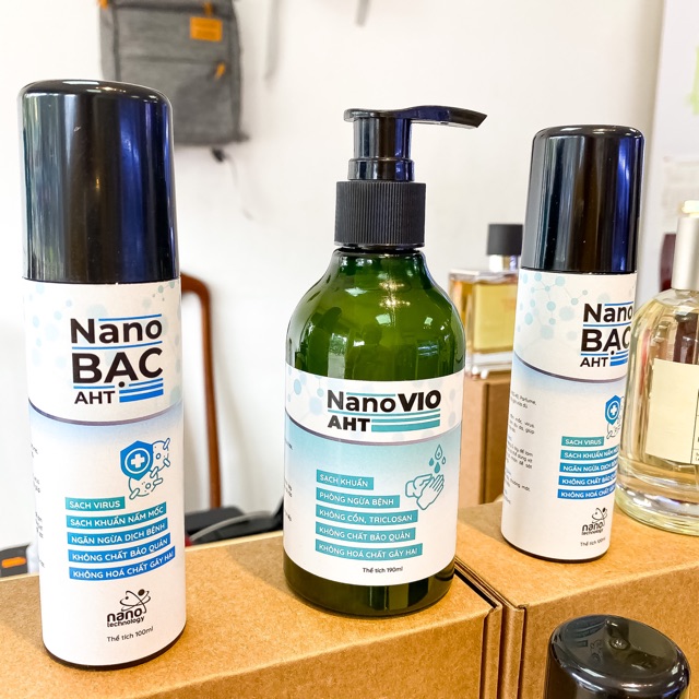 Xà bông rửa tay nano bạc tạo màng bảo vệ nhiễm khuẩn