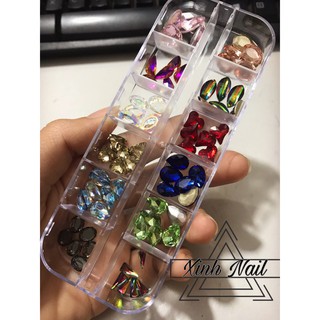 Đá khối mix màu mix size