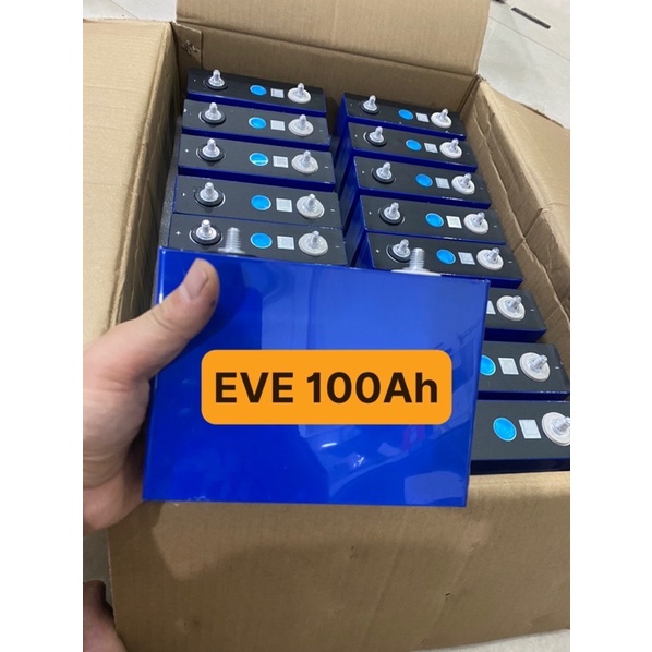 pin lifepo4 EVE 3.2V 100Ah hoàn toàn mới