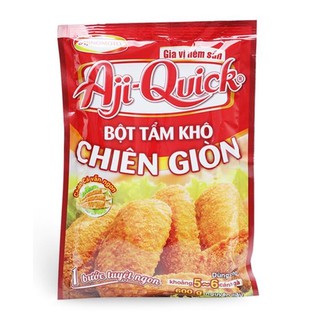 Bột ajiquick tẩm khô chiên giòn rán gà