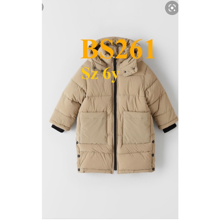 * Mã BS261: Parka  bé gái dư xịn trần bông 3 lớp dáng dài
