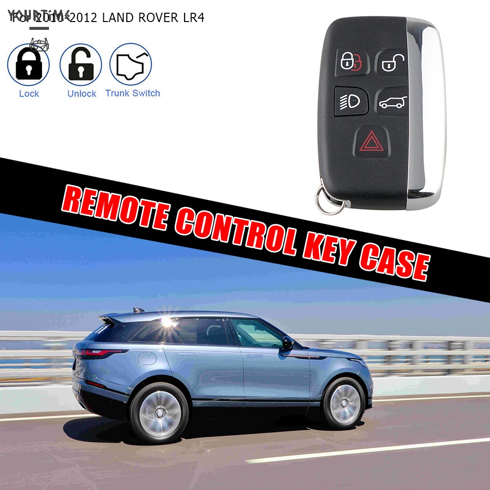 Vỏ chìa khóa 5 nút thay thế cho LAND ROVER LR4 Range Rover