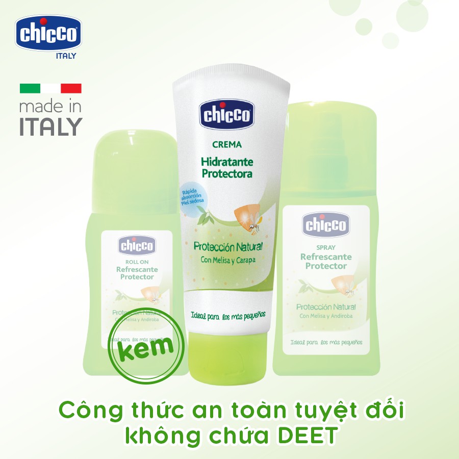  Xịt/kem/lăn chống muỗi và côn trùng đốt Chicco