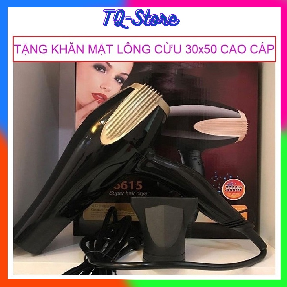 Máy Sấy Tóc Cao Cấp TH-6615 2 Chiều 3000W (loại 1) TQ-Store