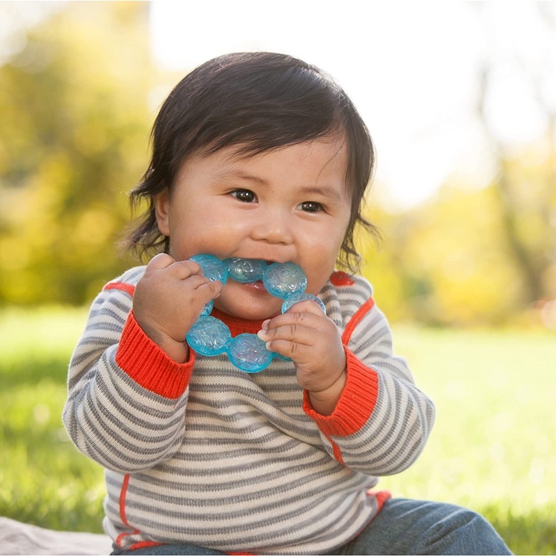 Set 7 Đồ Chơi Kỹ Năng Gặm Nướu Lục Lạc Cho Bé Infantino - Teethe &amp; Rattle Soothing Assort