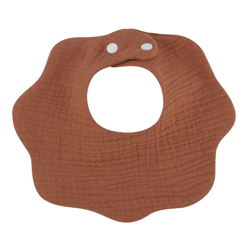 Yếm Ăn Cotton Mềm Mại Xoay 360 Độ Dành Cho Bé