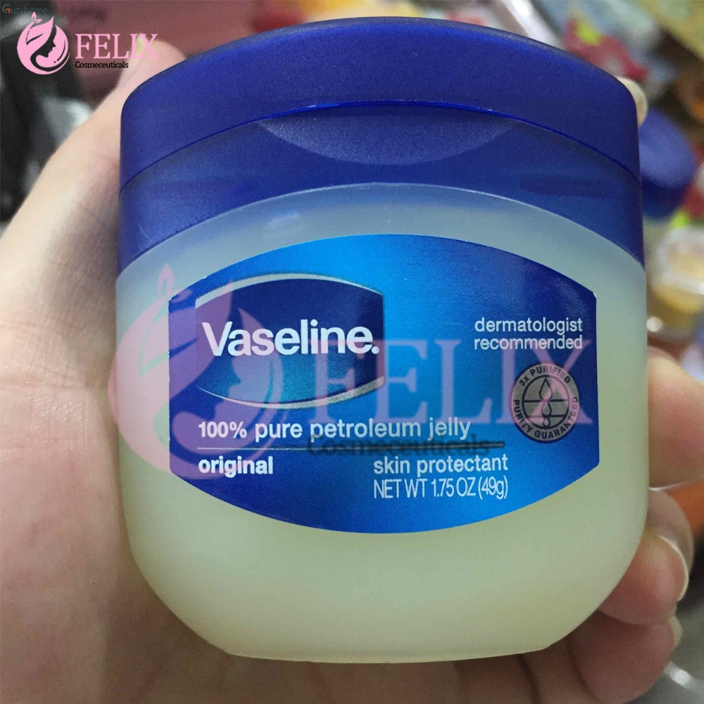 Sáp dưỡng ẩm đa năng VASELINE 100% Pure Petroleum Jelly Original Mỹ 49g