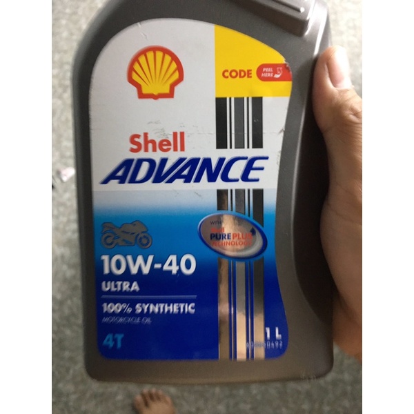 Nhớt 1L Shell Advance Ultra 10W40