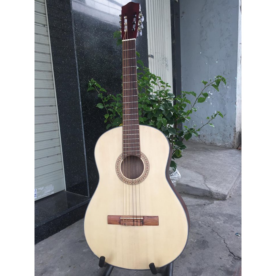 guitar classic tập chơi cực chất mã SV-650c màu gỗ