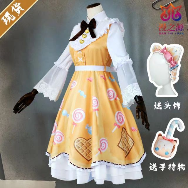 Set đồ cosplay identity V thợ máy tracy lolita | BigBuy360 - bigbuy360.vn