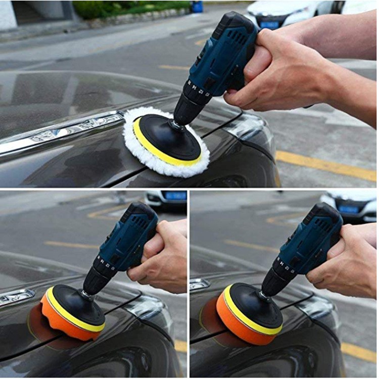 Bộ 8 Đĩa Đánh Bóng Xe Ô Tô 3Inch