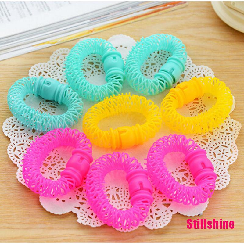 (Hàng Mới Về) Bộ 8 Dụng Cụ Uốn Tóc Tại Nhà Tiện Lợi