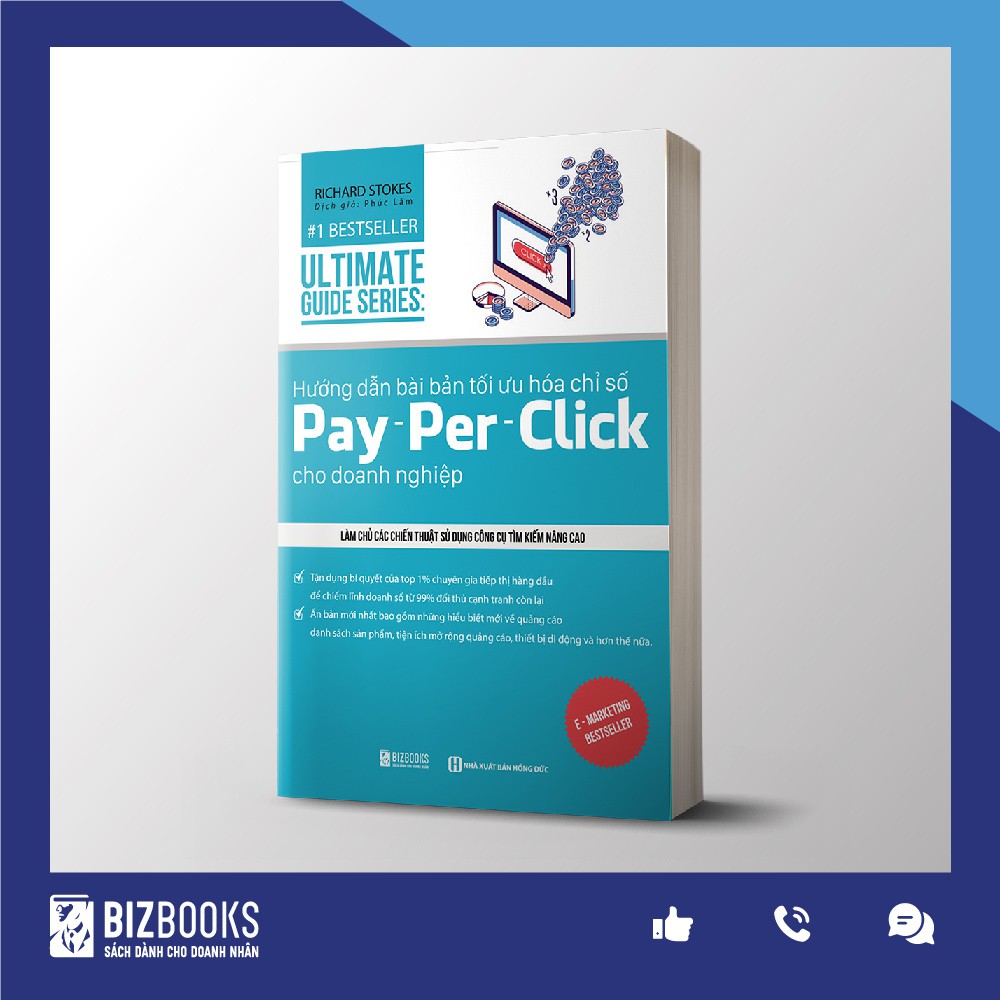 Sách - BIZBOOKS - Hướng Dẫn Bài Bản Chỉ Số Pay Per Click - 1 BEST SELLER | BigBuy360 - bigbuy360.vn