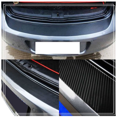 Miếng Dán Carbon cabon Nẹp Sau Cốp Chuyên Dụng Chống Trầy Xước xe hơi ô tô cho Toyota Vios Innova Hyundai Accent