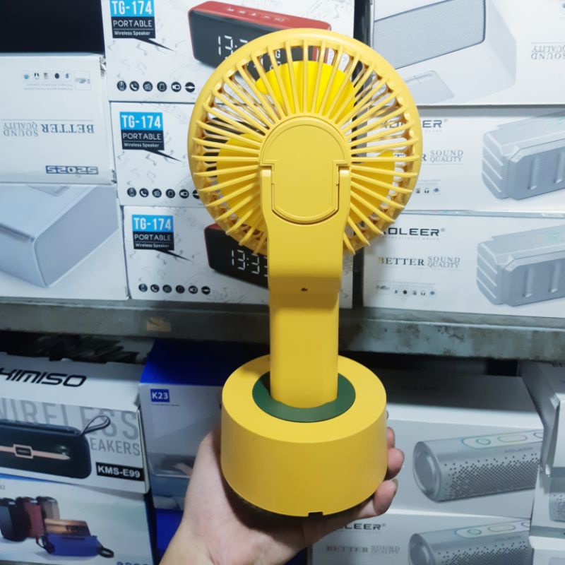 Quạt Sạc Tích Điện Xoay Đảo Gió NĐ-2126