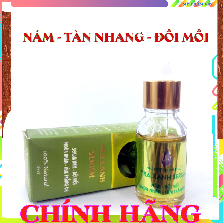 Serum nám - Đồi mồi - Ngừa nhăn - Làm trắng da Trà Xanh Nhật Việt