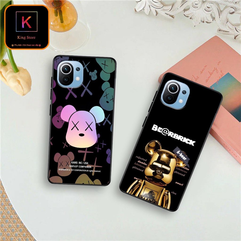 Ốp lưng Xiaomi Mi 11 Lite - Mi 11 Lite 5G - Mi 11 Lite 5G NE - Ốp in hình Gấu B.Ř.i.c.k hot trend, giá tốt