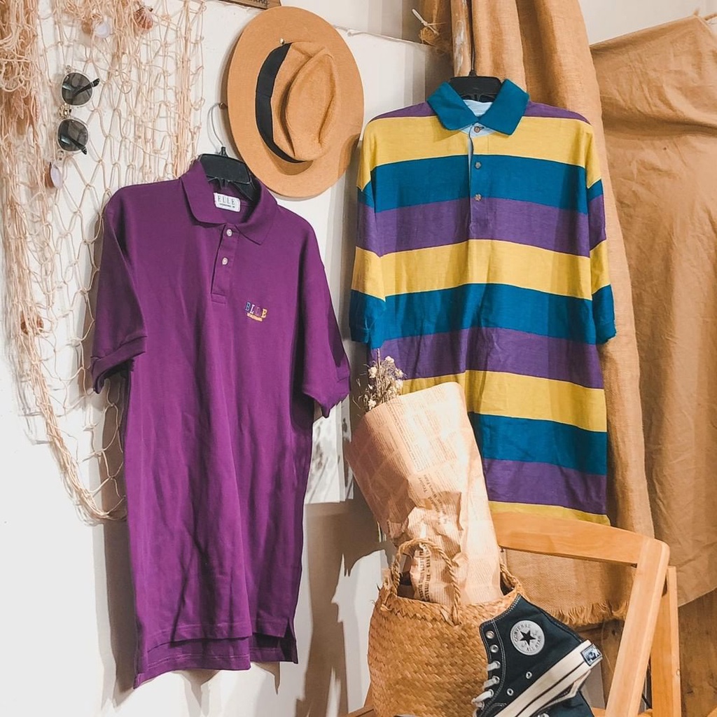 Áo Polo Nam Nữ 2Hand, Áo Phông Polo Cổ Bẻ Secondhand Chọn Mẫu Qua Ảnh Hàng Tuyển Chọn