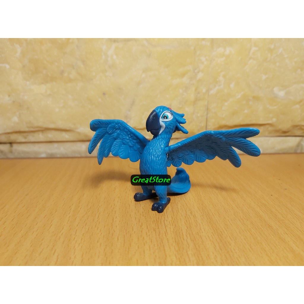 Mô hình Blu và Jewel trong phim Rio