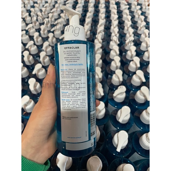 Gel Rửa Mặt La Roche-Posay Dành Cho Da Dầu, Nhạy Cảm 400ml