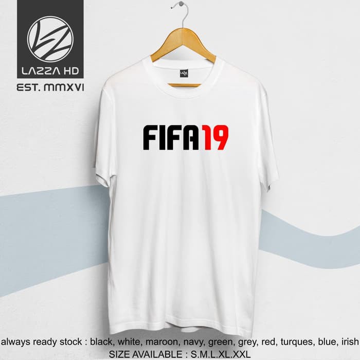 Áo Thun Họa Tiết Fifa 19 2019 Cá Tính Trẻ Trung